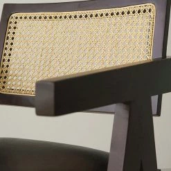 Staunton And Henry Furniture Replica Chandigarh Solid Wood Lounge Chair