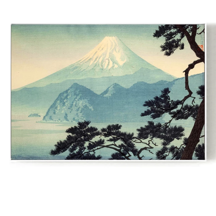 Staunton And Henry Japanese Wave Wall Art With Frame 14 Staunton And Henry Japanese Wave Wall Art With Frame