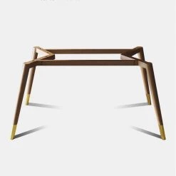 Staunton And Henry Evoke Gray Marble Pattern Dining Table