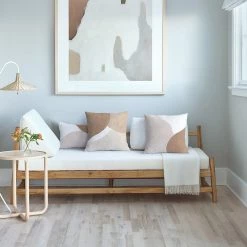 Staunton And Henry Abstract Beige Throw Cushion Home Accessories