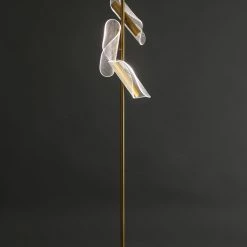 Staunton And Henry Ambrose Gold Floor Lamp Lighting