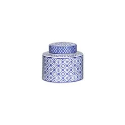 Staunton And Henry Blue And White Ceramic Urn Vase