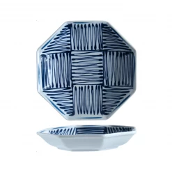 Staunton And Henry Modern Oriental Blue And White Serving Dish Kitchen