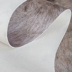 Staunton And Henry Premium White With Brown Spots Faux Cowhide Rug 13 Staunton And Henry Premium White With Brown Spots Faux Cowhide Rug