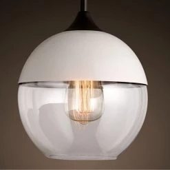 Staunton And Henry Lighting Modern Glass Pendant Lights