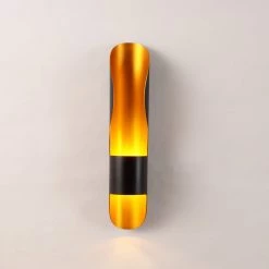 Staunton And Henry Black And Gold Wall Light