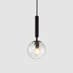 Staunton And Henry Lighting Dimpled Glass Globe Pendant Light 19 Staunton And Henry Lighting Dimpled Glass Globe Pendant Light