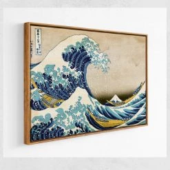 Staunton And Henry Japanese Wave Wall Art With Frame 21 Staunton And Henry Japanese Wave Wall Art With Frame