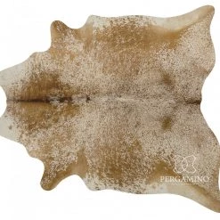 Staunton And Henry Pergamino Brown Speckled Cowhide Rug