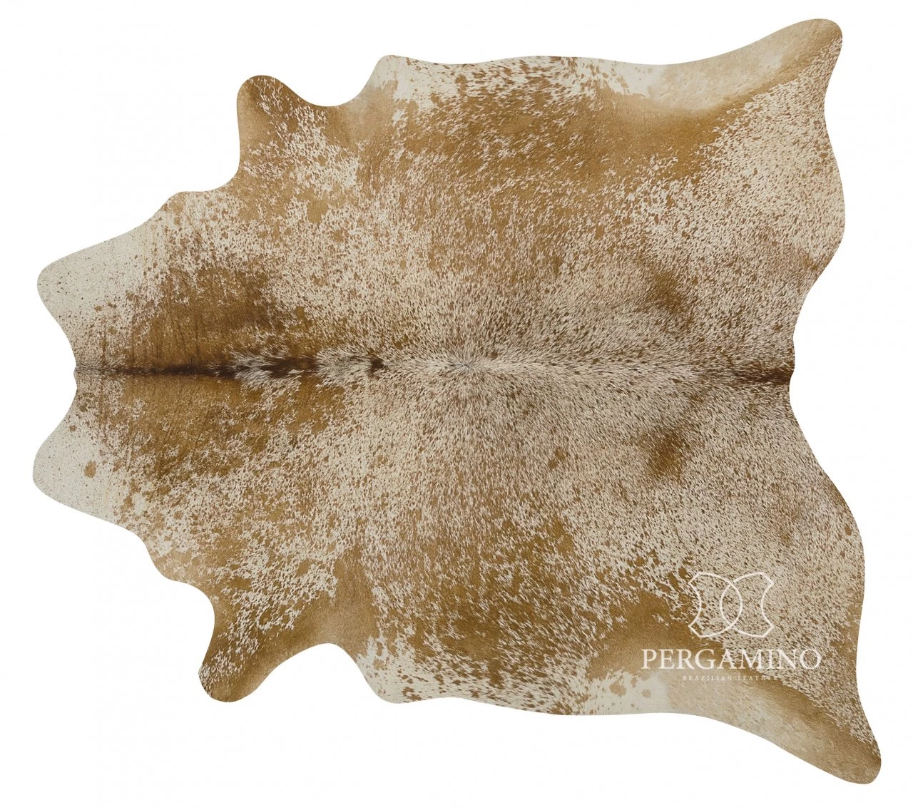 Staunton And Henry Pergamino Brown Speckled Cowhide Rug 2 Staunton And Henry Pergamino Brown Speckled Cowhide Rug