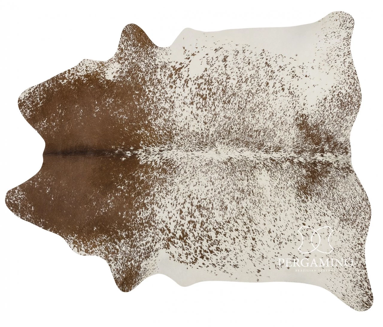 Staunton And Henry Pergamino Brown Speckled Cowhide Rug 3 Staunton And Henry Pergamino Brown Speckled Cowhide Rug