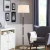Staunton And Henry Mila Metal Floor Lamp White Shade Lighting