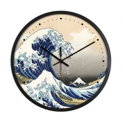 Staunton And Henry Kanagawa Wave Wall Clock