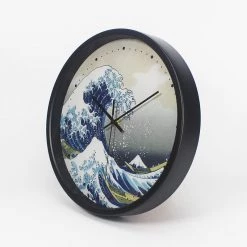 Staunton And Henry Kanagawa Wave Wall Clock