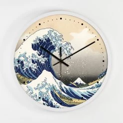 Staunton And Henry Kanagawa Wave Wall Clock