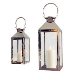 Staunton And Henry Classic Metal Lantern With Handle Home Accessories