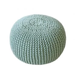 Staunton And Henry Furniture Chunky Knit Pouf