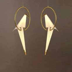 Staunton And Henry Polly Origami Bird Pendant Light Lighting