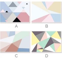 Staunton And Henry Nordic Pastel Geometric Wallpaper Wall Decor