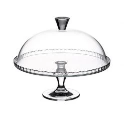 Staunton And Henry Glass Cake Dome And Stand