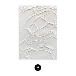 Staunton And Henry Wall Decor Modern Abstract White Oil Painting 19 Staunton And Henry Wall Decor Modern Abstract White Oil Painting
