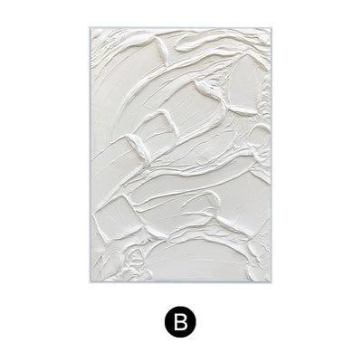 Staunton And Henry Wall Decor Modern Abstract White Oil Painting 8 Staunton And Henry Wall Decor Modern Abstract White Oil Painting