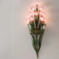 Staunton And Henry Zoe Flower Bouquet Wall Light