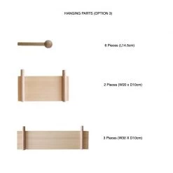 Staunton And Henry Nordic Wood Room Partition