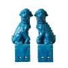 Staunton And Henry Blue Foo Dogs - Set Of 2 Home Accessories