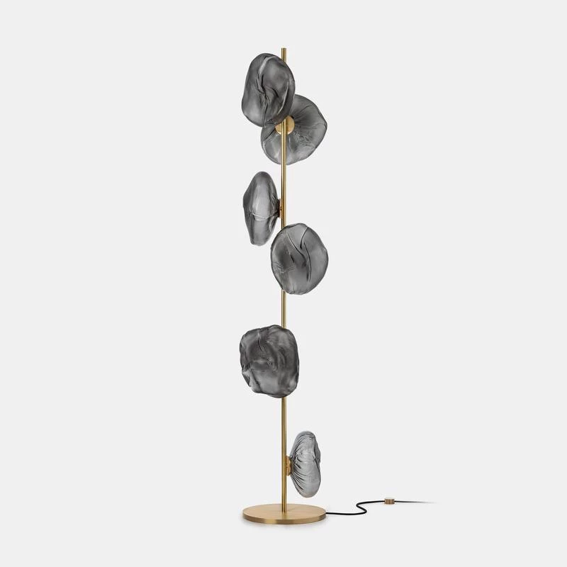 Staunton And Henry Glass Petals Floor Lamp Lighting 2 Staunton And Henry Glass Petals Floor Lamp Lighting