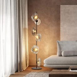 Staunton And Henry Glass Petals Floor Lamp Lighting