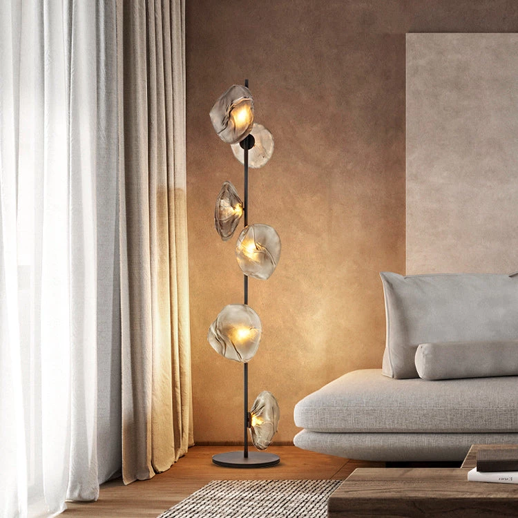 Staunton And Henry Glass Petals Floor Lamp Lighting 1 Staunton And Henry Glass Petals Floor Lamp Lighting
