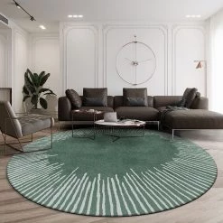 Staunton And Henry Arbus Modern Yellow Round Rug Rugs 20 Staunton And Henry Arbus Modern Yellow Round Rug Rugs