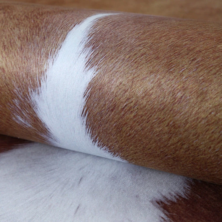 Staunton And Henry Premium Brown And White Faux Cowhide Rug 10 Staunton And Henry Premium Brown And White Faux Cowhide Rug