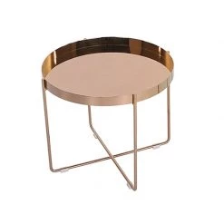 Staunton And Henry Furniture Habibi Copper Tray Side Table