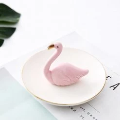 Staunton And Henry Flamingo Jewellery Dish Home Accessories